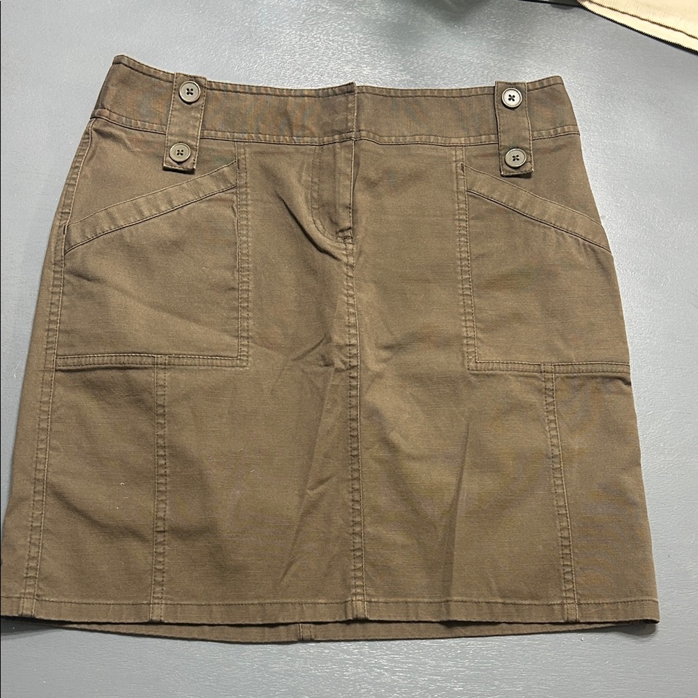 Casual Brown Skirt Ann Taylor women’s skirt size 4